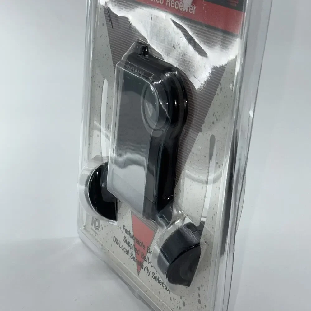 NEW SEALED Sony WALKMAN FM Stereo Receiver SRF-26 Black 10th Anni. Vintage Radio